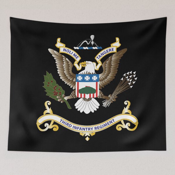 Item preview, Army - Regimental Colors - 3rd Infantry Regimental Colors wo Flag X 300 designed and sold by Military Insignia Products.