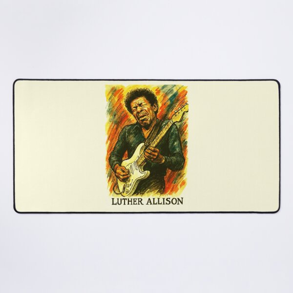 Item preview, Luther Allison - Chicago Blues lover designed and sold by Sarcastic designs.
