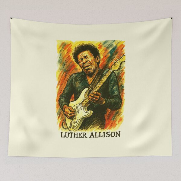 Item preview, Luther Allison - Chicago Blues lover designed and sold by Sarcastic designs.
