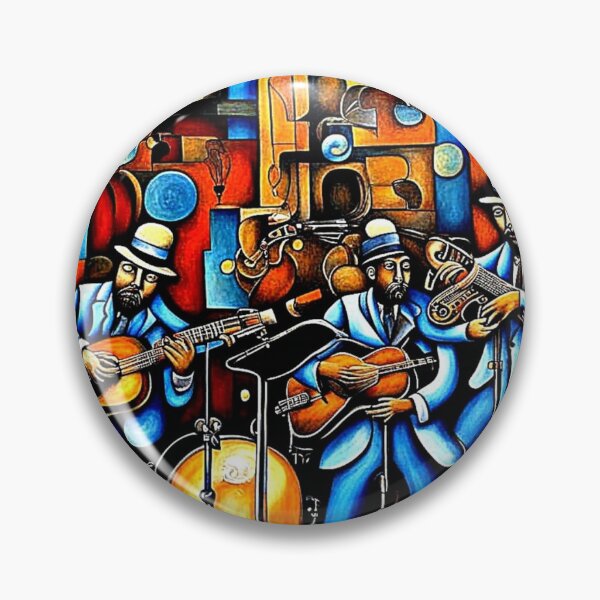 Item preview, Blues Band designed and sold by George Hutton Hunter.