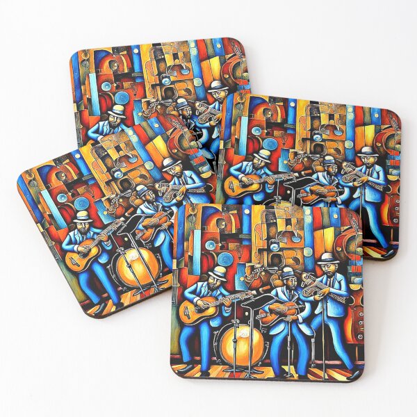 Item preview, Blues Band designed and sold by George Hutton Hunter.