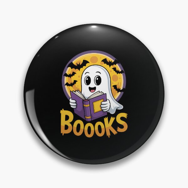 Item preview, Ghost Reading Halloween Bookworm Librarian Book designed and sold by aidenpier.