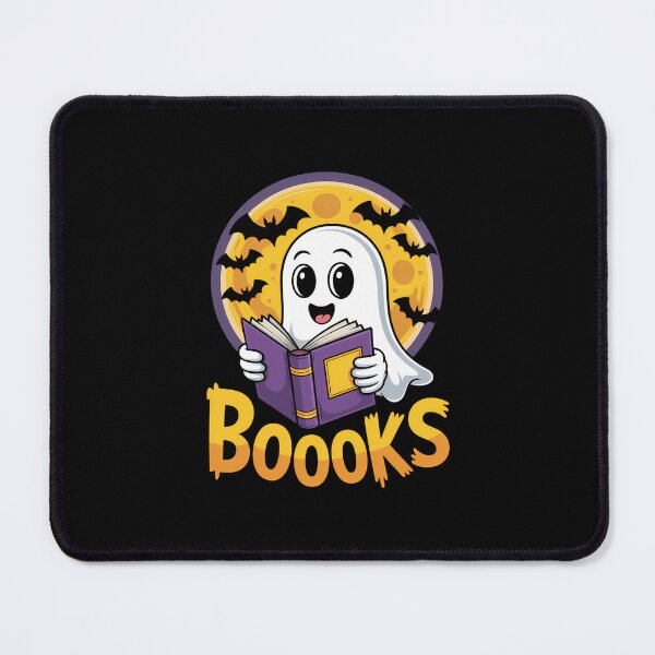 Item preview, Ghost Reading Halloween Bookworm Librarian Book designed and sold by aidenpier.