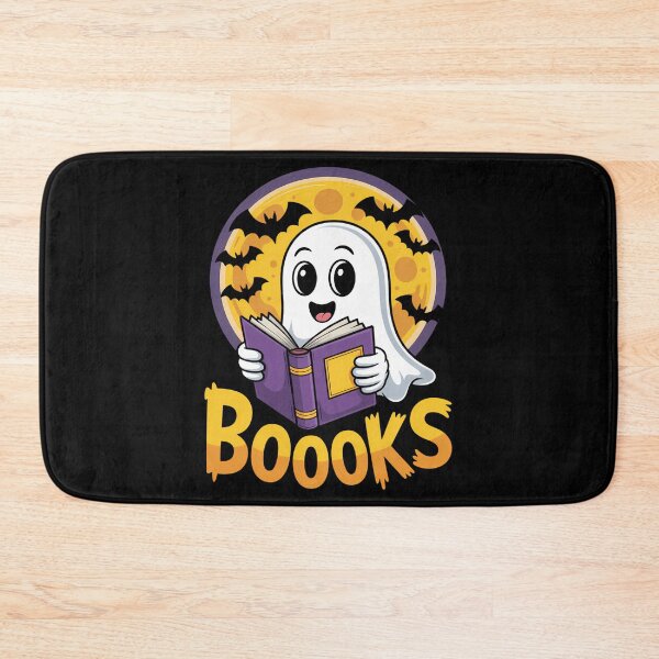 Item preview, Ghost Reading Halloween Bookworm Librarian Book designed and sold by aidenpier.