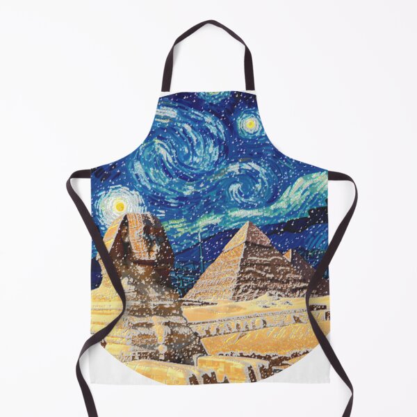 Item preview, sphinx hsl starry night colorful abstract egyptian design designed and sold by SmashingDeals.
