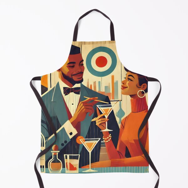 Item preview, Mid Century Modern Cocktail Party - The Hosts designed and sold by Lee Hiller Designs.