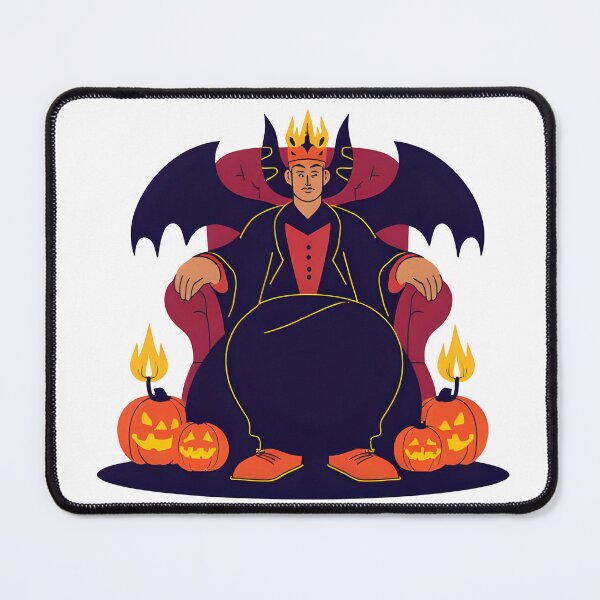 Item preview, Lord Ebonflame, The Halloween Mogul designed and sold by Dream Bloom Gallery.
