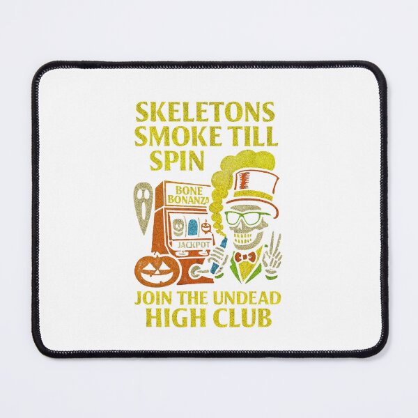 Item preview, Haunted Hustler –Skeleton Slot Machine- Vape & Win Halloween Classic T-Shirt designed and sold by inkfluenceart.