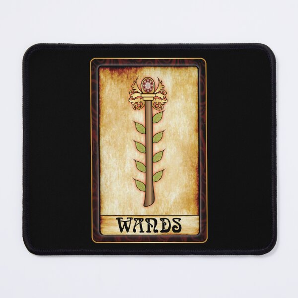 Item preview, Wands Fire Tarot Card designed and sold by Mariposa Oscura The Dark Butterfly.