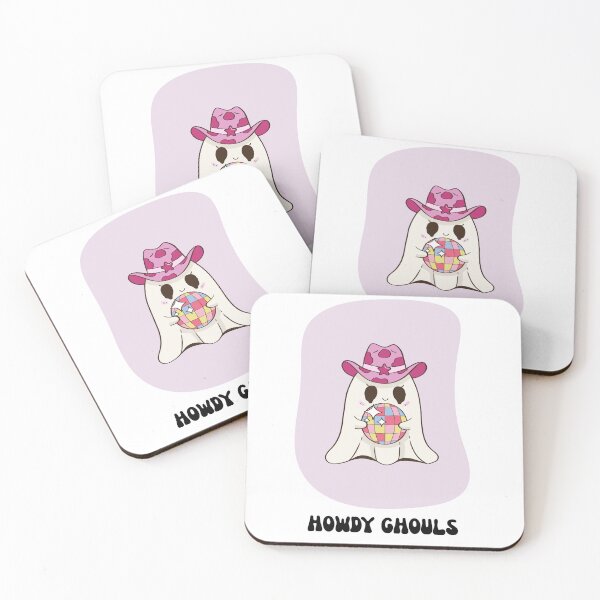 Item preview, Howdy Ghouls- Cute cowboy ghost designed and sold by YMAPrints.