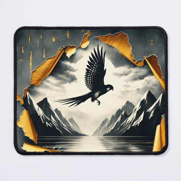 Item preview, Torn Paper Kestrel, Ai Generated Art  designed and sold by ACC .