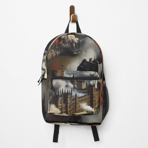 Item preview, Victorian Era London with steam and industrial elements after JMW Turner designed and sold by Vintage Designs +.