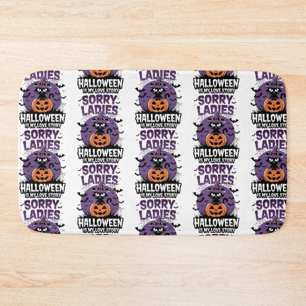 Item preview, Halloween Funny Love Story – Spooky Cute Cat Pumpkin Design designed and sold by Taans-Creation.