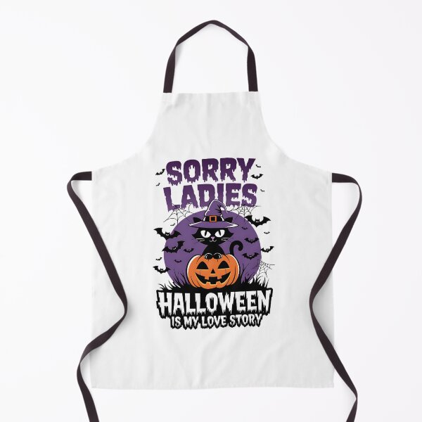 Item preview, Halloween Funny Love Story – Spooky Cute Cat Pumpkin Design designed and sold by Taans-Creation.