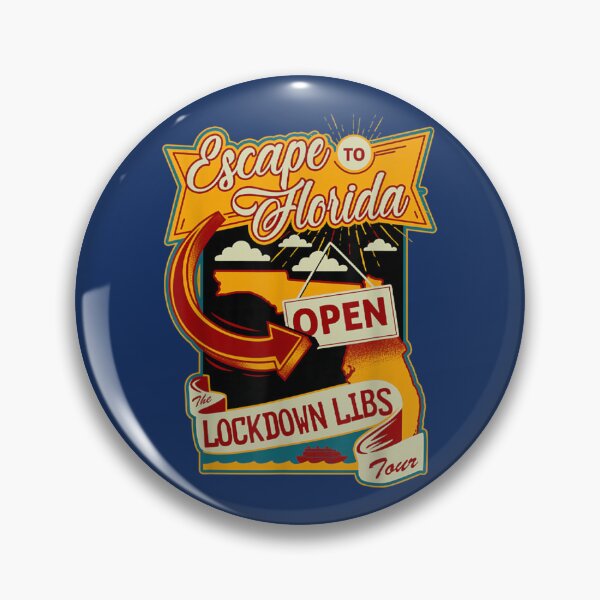 Item preview, Ron DeSantis Escape To Florida Vinatge Funny   designed and sold by Inessalongmire.