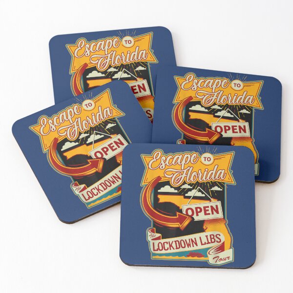 Item preview, Ron DeSantis Escape To Florida Vinatge Funny   designed and sold by Inessalongmire.