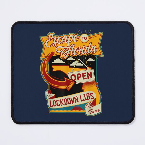 Item preview, Ron DeSantis Escape To Florida Vinatge Funny   designed and sold by Inessalongmire.