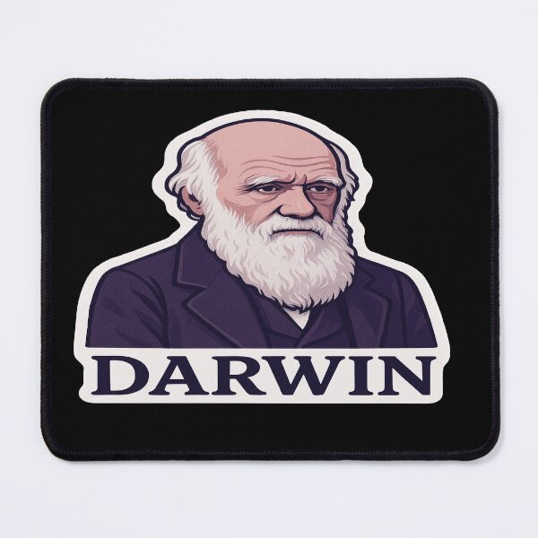 Item preview, Charles Darwin Portrait designed and sold by Owcomm.