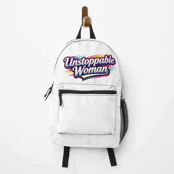 Item preview, Unstoppable Woman – Bold Feminist Empowerment Quote Design designed and sold by Rockz-Fashion.