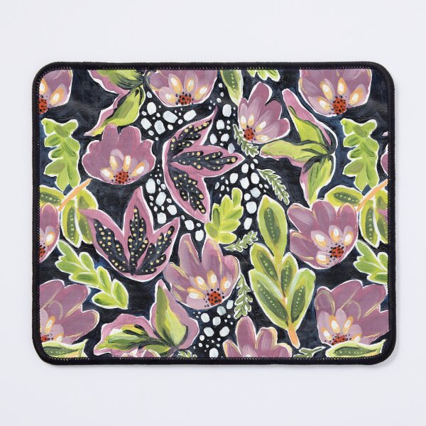Item preview, Flowing florals abstract pattern design designed and sold by Crimson-thyme.
