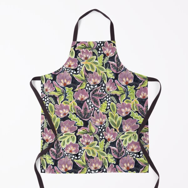 Item preview, Flowing florals abstract pattern design designed and sold by Crimson-thyme.