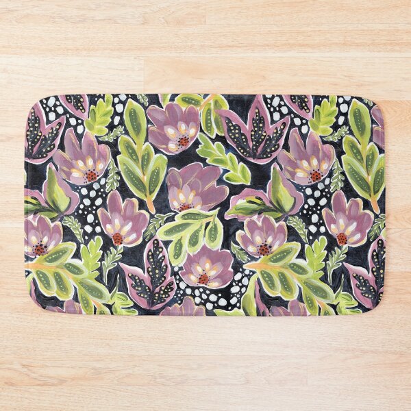 Item preview, Flowing florals abstract pattern design designed and sold by Crimson-thyme.