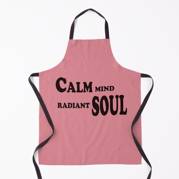 Item preview, Calm Mind, Radiant Soul – Inner Peace & Positivity Quote Design designed and sold by ArtNestVerse.