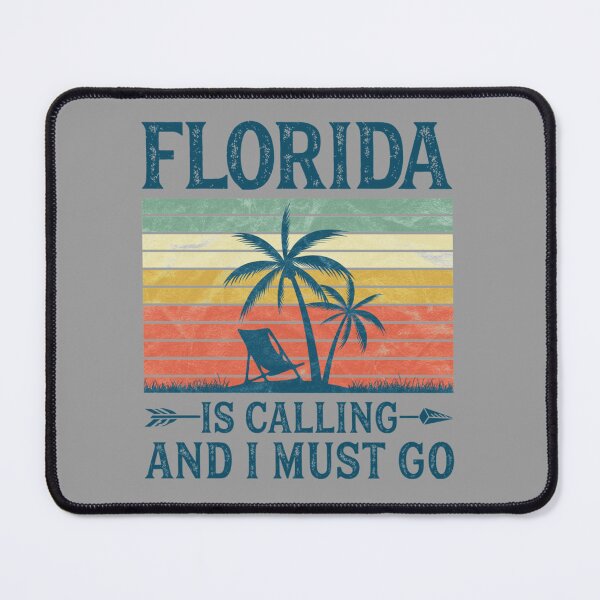 Item preview, Vintage Retro Florida Is Calling And I Must Go designed and sold by Inessalongmire.