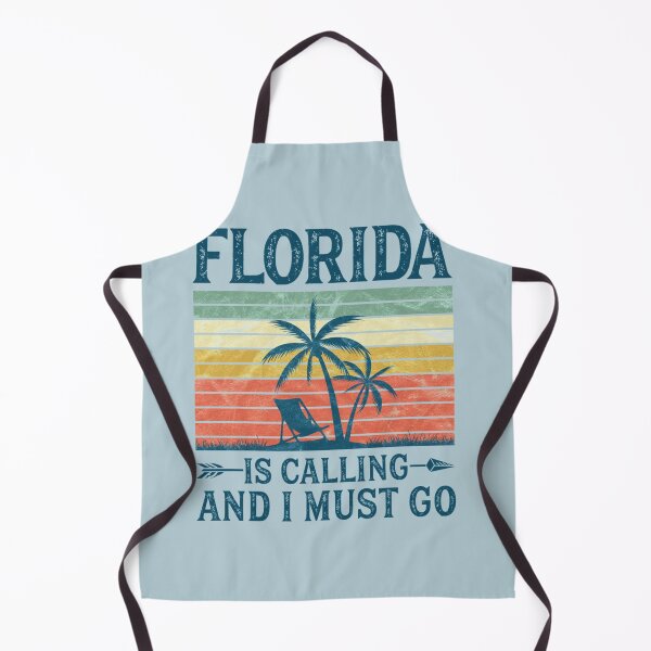 Item preview, Vintage Retro Florida Is Calling And I Must Go    designed and sold by Inessalongmire.