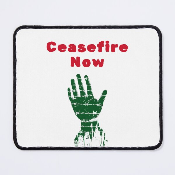 Item preview, Ceasefire Now Palestine designed and sold by leftyshirts.