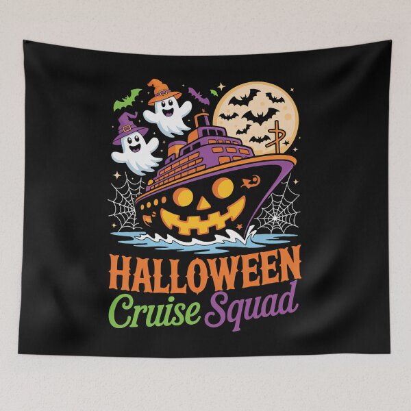 Item preview, Halloween Cruise Squad Ghost Cute Witch designed and sold by tearbytea.