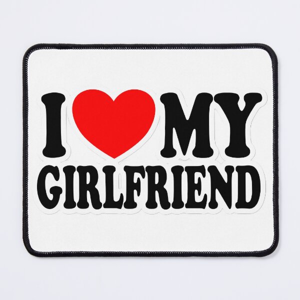 Item preview, I Love My Girlfriend T-Shirt designed and sold by bigoseq.