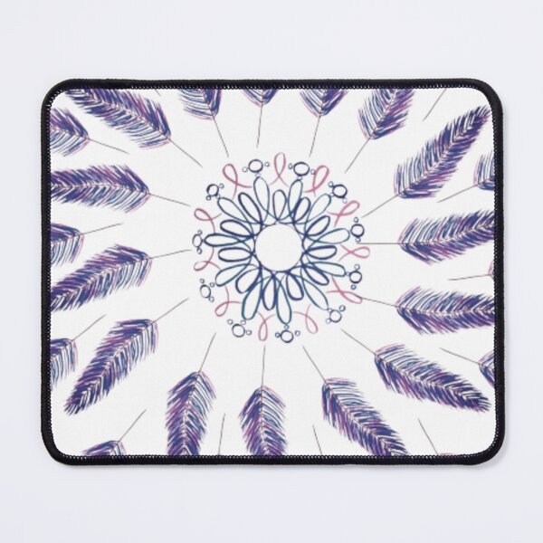 Item preview, Feather Mandala – Boho Mystic Radiance designed and sold by BulletKitty82.