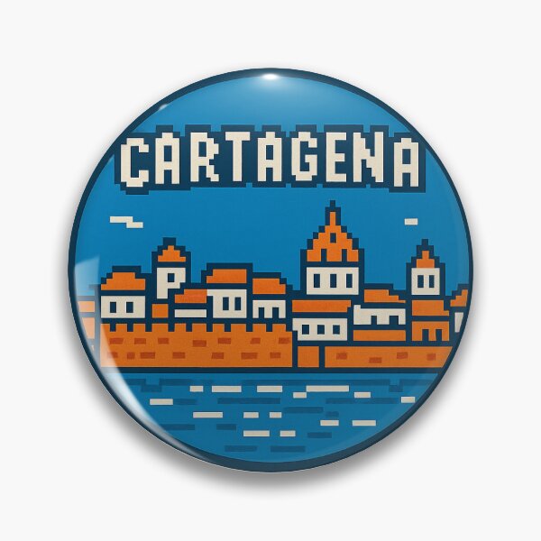 Item preview, Cartagena Colombia Old Town pixel art designed and sold by M4nulas.