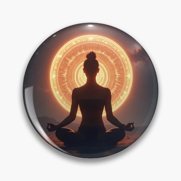 Artikelvorschau, Kosmische Meditation, Inneres Licht-Mandala entworfen und verkauft von TheGraphicaLab.