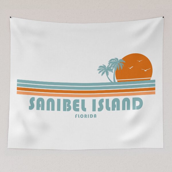Item preview, Sanibel Island Florida Sun Palm Trees designed and sold by Esskay Designs.
