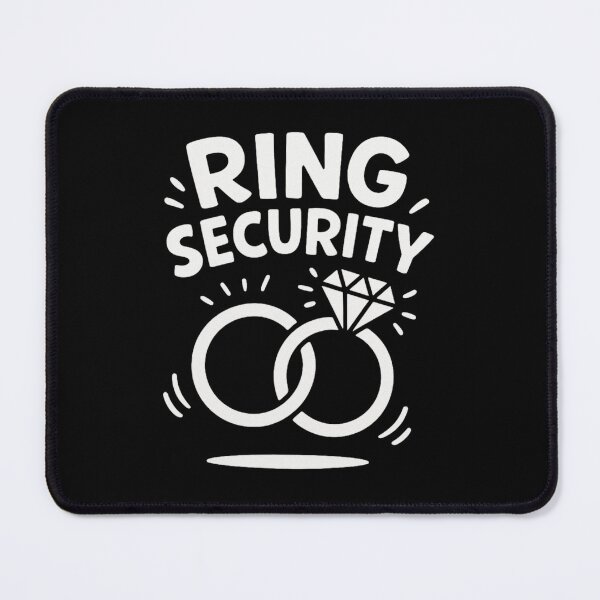 Item preview, Ring Security Wedding Party designed and sold by JerdbordinShop.