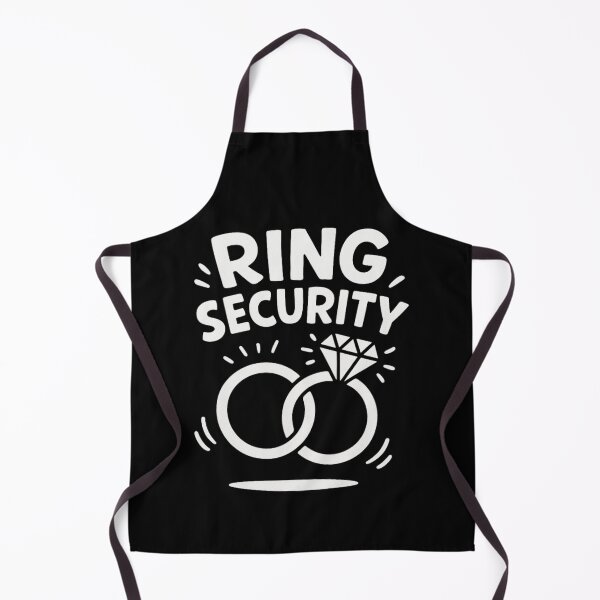 Item preview, Ring Security Wedding Party designed and sold by JerdbordinShop.