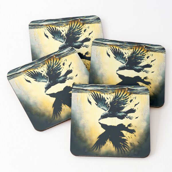Item preview, Torn Paper Raven, Ai Generated Art  designed and sold by ACC .