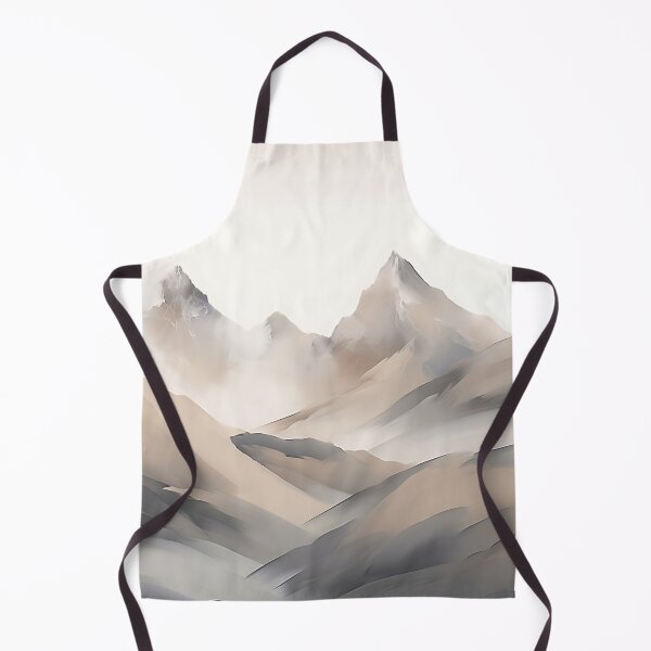 Item preview, Gray Mountains Print, Gray Landscape Wall Art, Mountain Art Print, Abstract Mountains Print, Gray Nature Wall Art, Calming Art Print designed and sold by SavageVision.