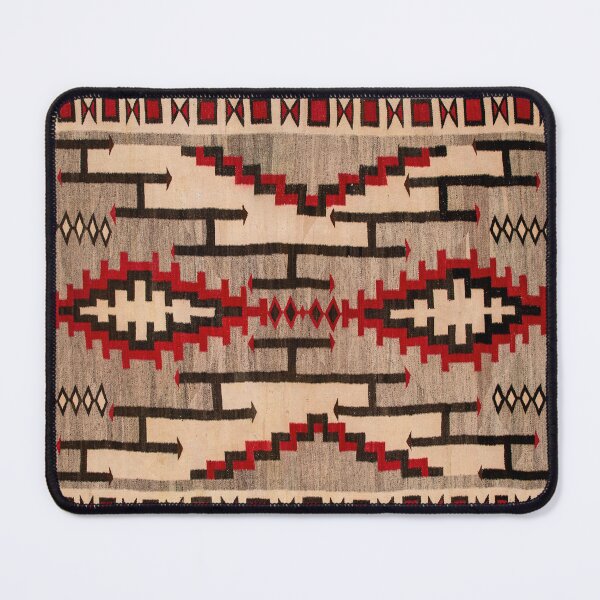 Item preview, NAVAJO DIAMOND PATTERN TAPESTRY FROM EARLY 1900s designed and sold by Big Bang Canvas.