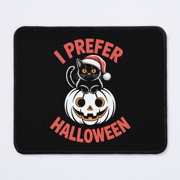 Item preview, Halloween Funny Christmas Cat designed and sold by tearbytea.