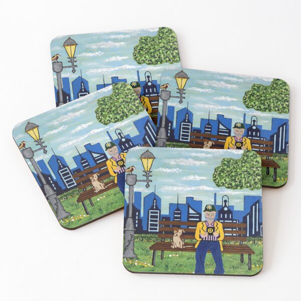 Item preview, Papidou at the park designed and sold by Richard Leclerc, Artiste peintre.