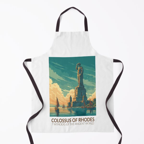 Item preview, Colossus of Rhodes Seven Wonders of the World Vintage designed and sold by KrisSidDesigns.