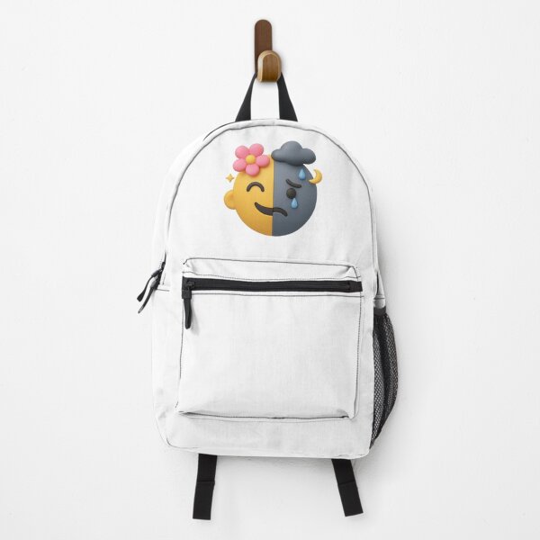 Item preview, 3D Split Face – Happy Outside, Sad Inside Emotions Design designed and sold by Chahika Designs.