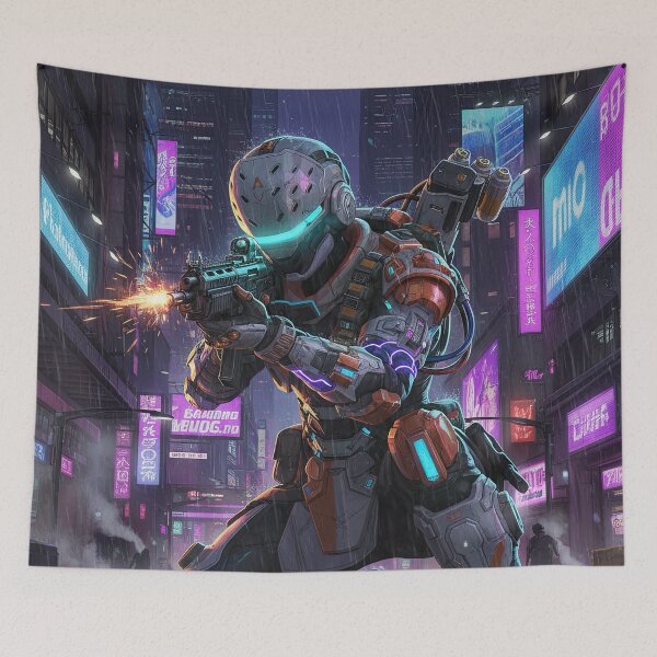 Item preview, Apex Legends Bangalore Commander Cyberpunk Tokyo designed and sold by ptMaker.