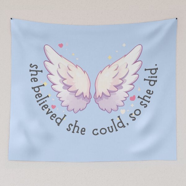 Item preview, She Believed She Could So She Did designed and sold by WarriorsArmour.