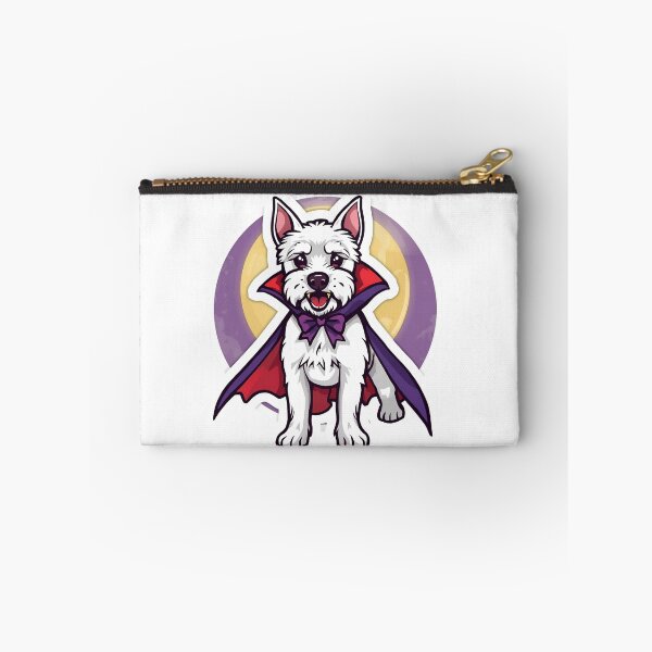 Item preview, Vampire Terrier – Halloween Dog Sticker designed and sold by Agart-Desing.