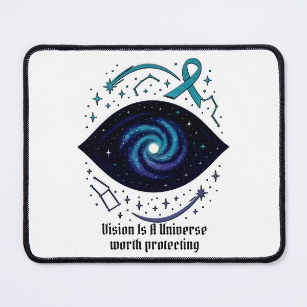 Item preview, Universe in My Eyes – Vision Awareness Galaxy designed and sold by Eyepatch-Jacks.