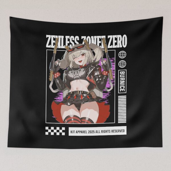 Item preview, Burnice White - Zenless Zone Zero designed and sold by gontijoart.